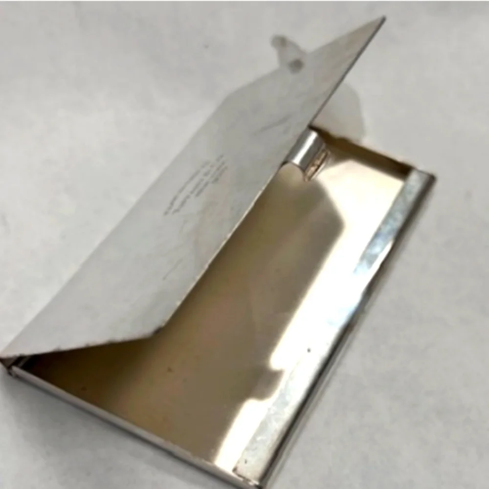 Tiffany & Co. Sterling Silver Business♦️Card Holder, Father's Day Birthday 🎁